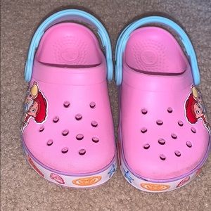Toy story (Bo Peep and Jesse) Crocs size 8 toddler
